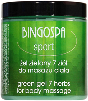Гель для масажу BingoSpa 7 трав 250 г (5901842003738)