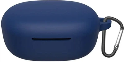 Силиконовый чехол Nik с карабином для Xiaomi Redmi Buds 4 Lite dark blue
