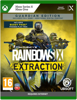 Гра Xbox One Tom Clancy's Rainbow Six Extraction Guard Ed. (Blu-ray) (3307216216438)