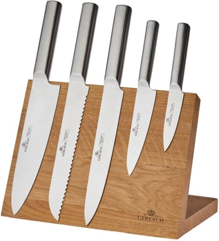 Набір ножів Gerlach Ambiente Magnetic з підставкою 6 предметів (5901035505995)