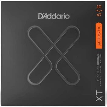 Струны для акустической гитары D'Addario XTAPB1047 XT Phosphor Bronze Extra Light (10-47)