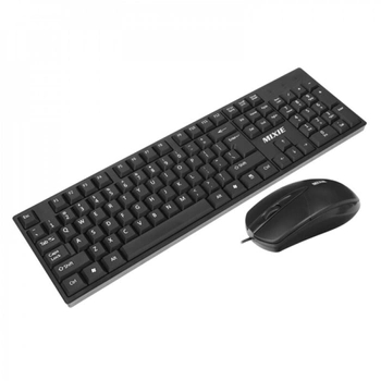 Комплект клавиатура + мышь Mixie X70s USB Corded черный