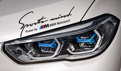 Наклейка на авто ARB 3D TUNING STUDIO BMW Sport mind motosport 280х80х0.15мм