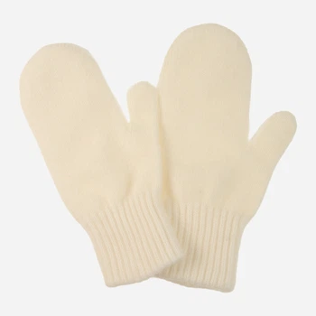 Рукавиці жіночі в'язані Malisa Грейс 12-MITTEN-LT-95 One Size Білі