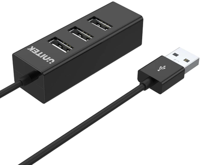 Hub USB Unitek USB 2.0 4-w-1 (Y-2140-CZARNY)