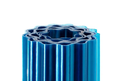Прозрачный шифер ELYPLAST Стандарт Синий гофрированный рулонный 2.0 Х 40 м