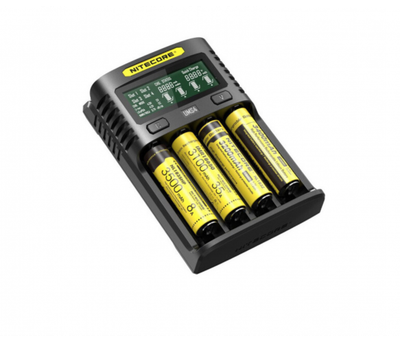 Зарядний пристрій універсальний Nitecore Digicharger UM4, 4 канали, LCD дисплей, п