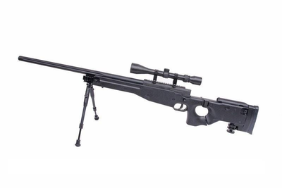 Снайперська гвинтівка L96 MB08D з оптикою та сошками WELL