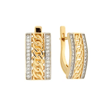Сережки Diamant С2865 (537481)