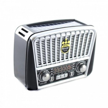 Радиоприемник Golon RX-455S Solar black/grey без bluetooth