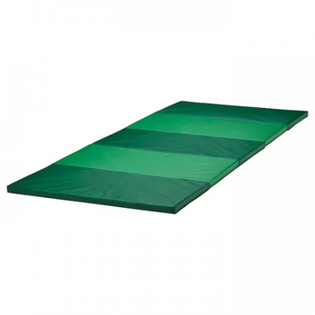 Складной гимнастический коврик IKEA PLUFSIG ПЛУФСИГ 305.522.69 зеленый/салатовый