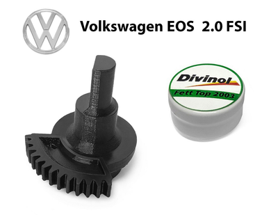 Шестерня полумесяц клапана EGR Volkswagen EOS 2.0 FSI 2006-2008 (06F131503B)