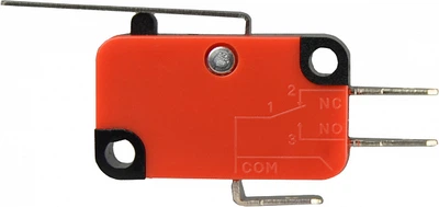 Мікроперемикач 1NO+1NC 15А 250V IP20 середня планка [A0050040021] V-15-21C25 АСКО