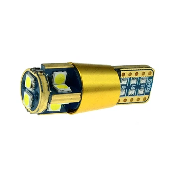 Автолампа светодиодная T10-048 CAN 3030-10 12-24V MJ