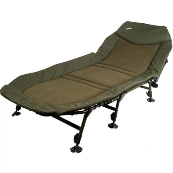 Карповая раскладушка Ranger BED 83 Зеленый, черный, серый Сталь, алюминий, PVC 600 D