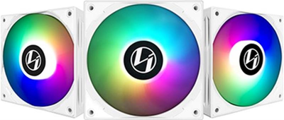 Вентилятор Lian Li ST120-3, Triple, White (G99.12ST3W.00)