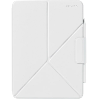 Чехол книжка Pitaka MagEZ Case Folio 2 со складной крышкой для iPad Pro 12.9 5th Gen 2021 M1 | 2022 M2 White