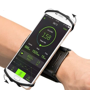 Спортивный держатель на руку для смартфона BeCover BC-RZSS034 Black (BC_709634)
