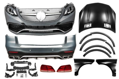 Комплект обвеса переделка ML в GLE AMG для Mercedes GLE/ML сlass W166 2011-2018 гг