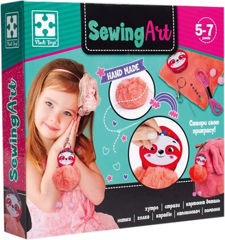 Набор для творчества Vladi Toys Швейное искусство. Ленивец (VT4205-07)