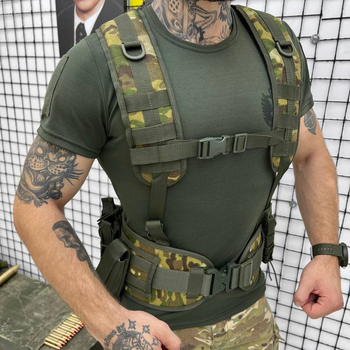 Розвантажувальний Пояс із Підсумками у комплекті / РПС CORDURA з системою Molle мультикам розмір універсальний