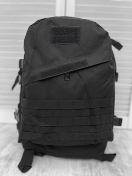 Водонепроницаемый Рюкзак UNION с мягкой спинкой и анатомическими лямками / Прочный рюкзак в черном цвете
