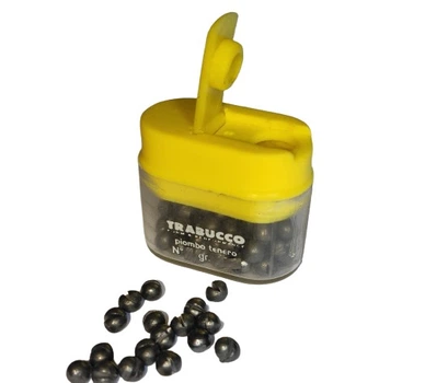 Набор калиброванных грузиков Trabucco, дробь №01 0,295 gr.
