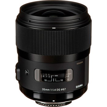 Объектив Sigma 35mm f/1.4 DG HSM Art Nikon F-mount (00-85126-34055-1) [88474]