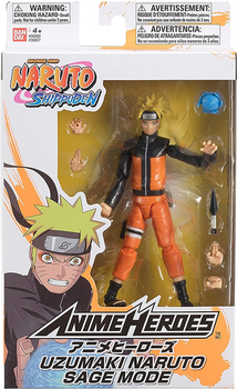 Figurka Do Gier Bandai Anime Heroes: Naruto: Uzumaki Naruto Sage Mode 16,5 cm (3296580369072)