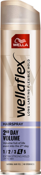 Лак для волосся Wella Wellaflex 2ND Day Volume Extra Strong Hold 250 мл (4056800674305)