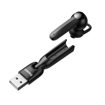 Bluetooth гарнитура Baseus Encok Vehicle-mounted Wireless Earphones A05 Black с шумоподавлением NGA05-01