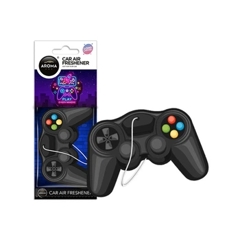 Ароматизатор Aroma Car Cellulose GAMES Controller для автомобіля освіжувач повітря сухий целюлозний (LI-D_22-O)