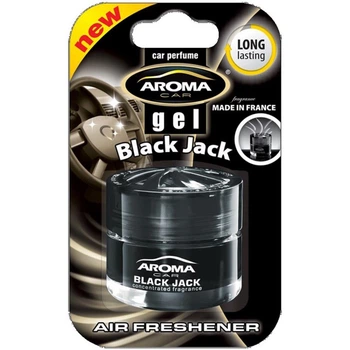 Ароматизатор Aroma Car Gel Black Jack 50г гелевый освежитель воздуха для автомобиля ароматический гель (LI-D_22-O)