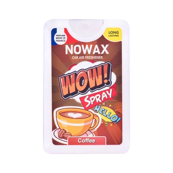 Ароматизатор воздуха Nowax WOW Spray 18 мл кофе для автомобиля освежитель воздуха натуральный ароматизатор (LI-D_22-O)