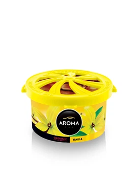 Ароматизатор Aroma Car Organic Green Tea Vanilla гелевый 40g освежитель воздуха для автомобиля ароматерапия (DO-LI_33S)