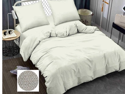 Євро комплект постільної білизни Vital - Textile Жатка 200х220 см (G-48)