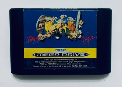 The Lost Vikings, Б/У, английская версия, без коробки - картридж для SEGA Mega Drive