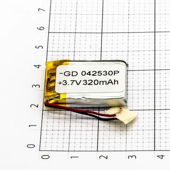 Батарея универсальная Polymer battery 25 на 30 на 4 мм 300mAh