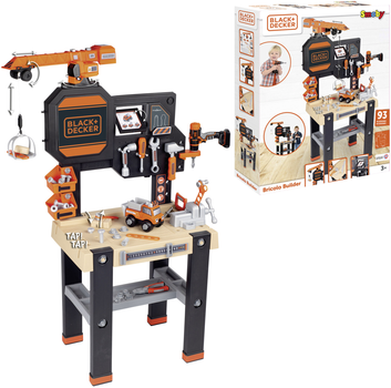 Smoby Black & Decker Crane Workbench 360731