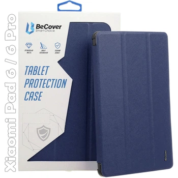 Чохол для планшета BeCover Smart Case Xiaomi Mi Pad 6/6 Pro 11" Deep Blue