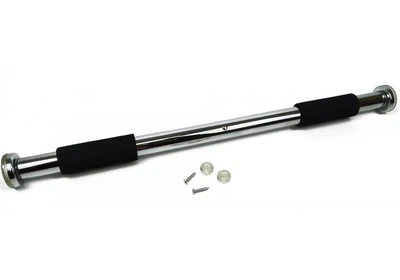 Раздвижной распорный турник EVAPUZZLE EasyFit 83-130 см Хром