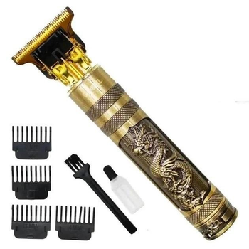 Машинка для стрижки волос NB Trimmer Dragon Аккумуляторная золотой (768949)