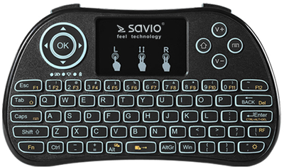 Клавіатура бездротова Savio KW-01 для ТВ, консолей, ПК (SAVMKW-01)