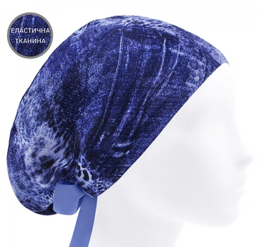 Медицинская шапочка женская HeadwearUniverse универсальная принт Анималистический