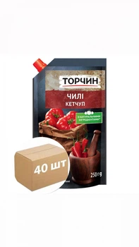 Кетчуп Торчин Чили 250 г х 40 шт/уп.