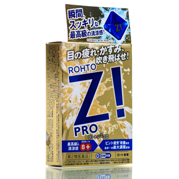 Освежающие капли с витамином B6 и аллантоином Rohto Z! Pro 12 мл