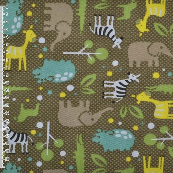 Деко коттон саванна коричневая светлая, ш.150 (20406.007)