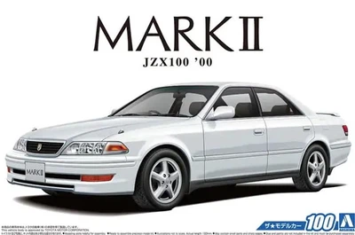 Збірна модель 1/24 автомобіль Toyota JZX100 Mark II Tourer V '00 Aoshima 05680