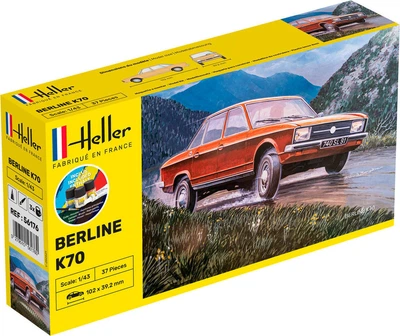 Сборная модель 1/43 автомобиль Berline K70 - Стартовый набор Heller 56176
