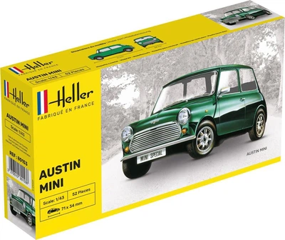 Сборная модель 1/43 автомобиля MINI AUSTIN Heller 80153